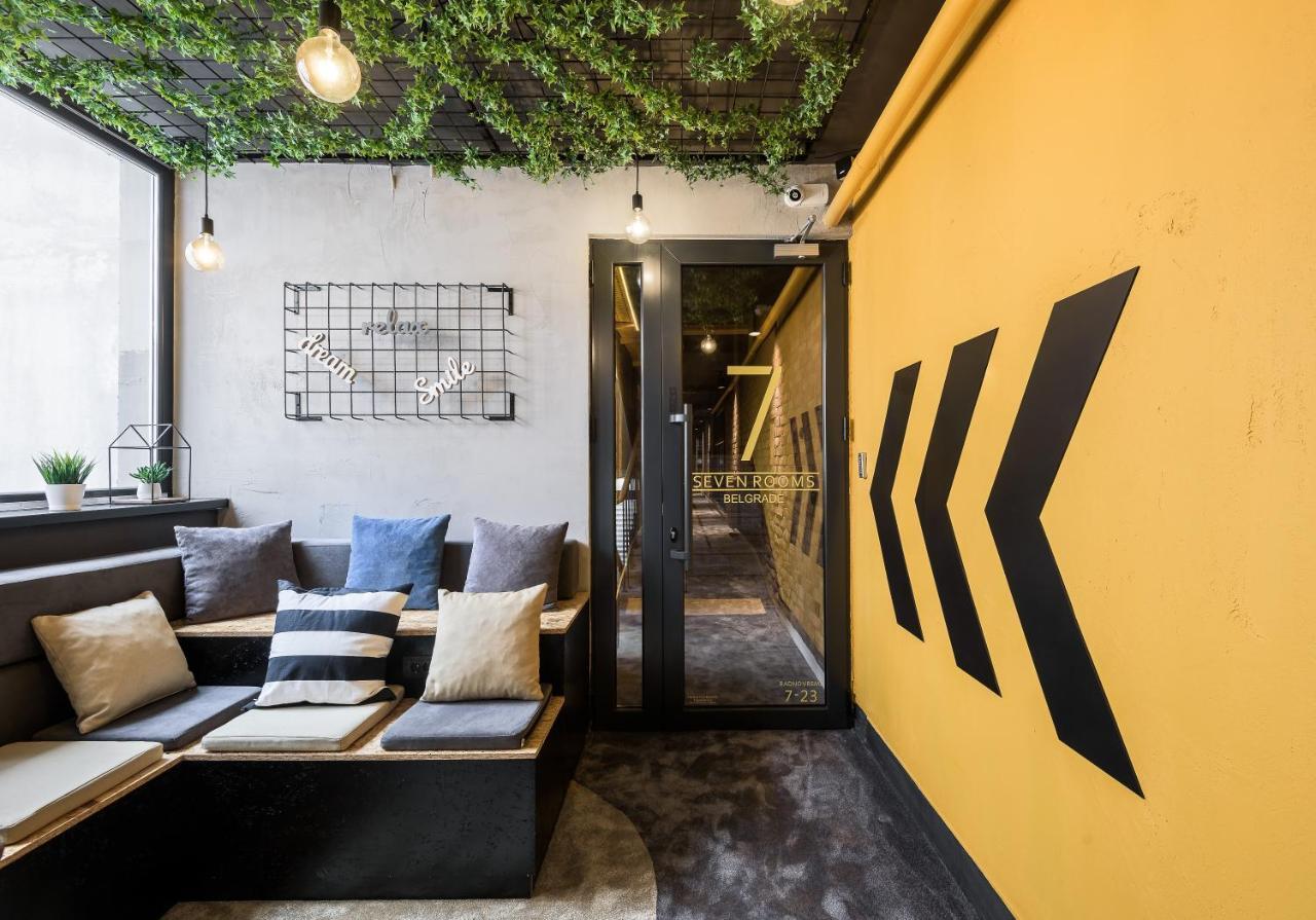 7 Rooms Suites Belgrado Exterior foto